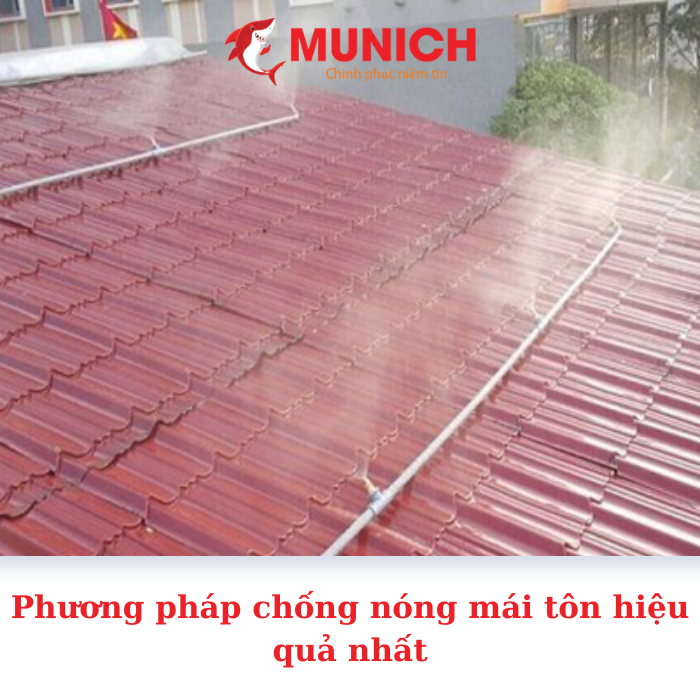 Các phương pháp chống nóng mái tôn hiệu quả nhất