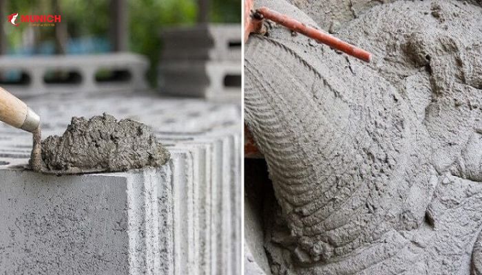 Một số loại vữa xây dựng phổ biến