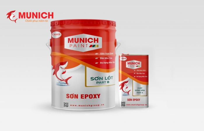 Sơn epoxy 2 thành phần thương hiệu Munich