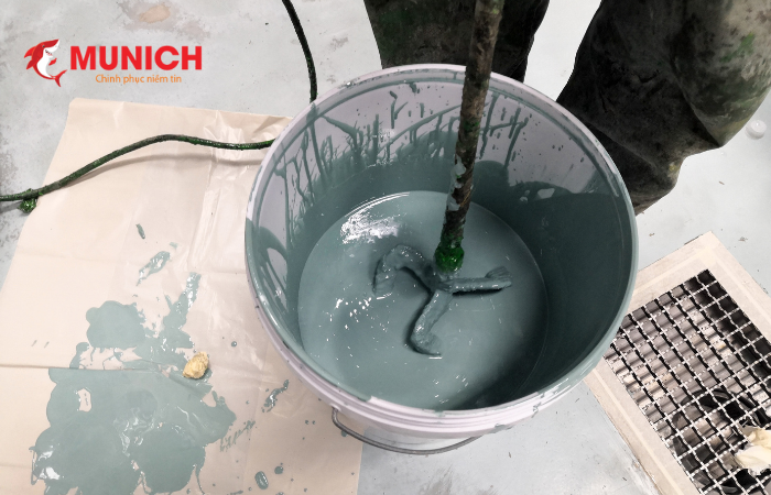 Hướng dẫn cách pha sơn Epoxy 2 thành phần