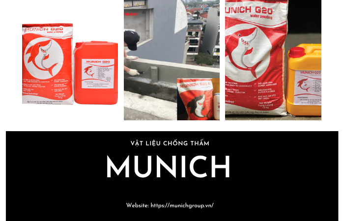 Các loại Munich G20 cho từng hạng mục công trình