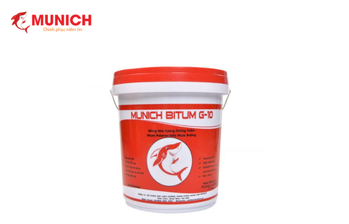 Chống thấm gốc nhựa đường Munich Bittum G10