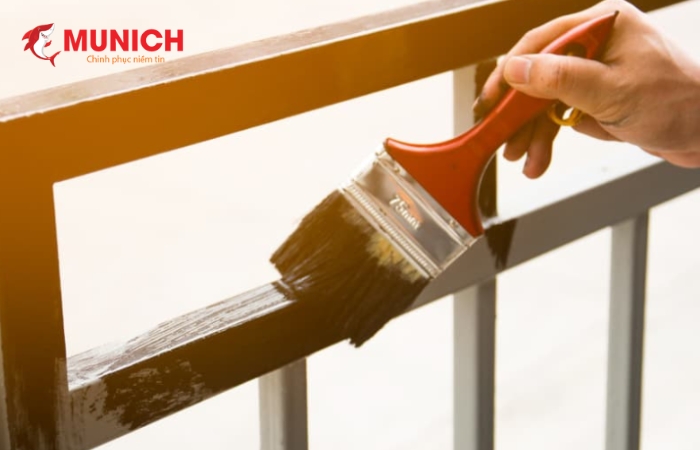 Sơn Epoxy 1 thành phần cho lan can ngoại thất bắt mắt