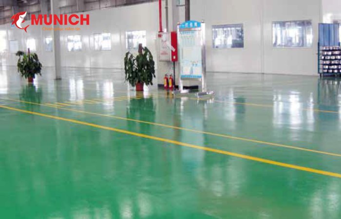 Sơn Epoxy nền nhà xưởng