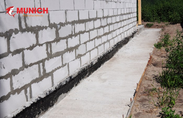 Chống thấm cho ngôi nhà khỏi sự xâm nhập của nước