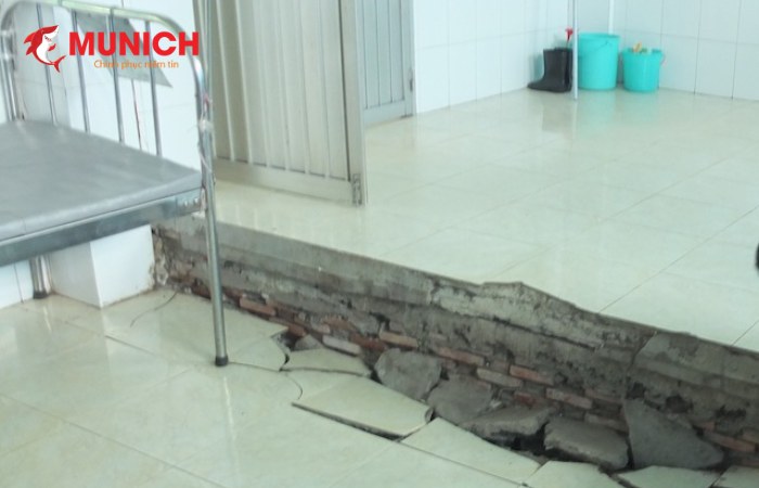 Sụt lún nền nhà