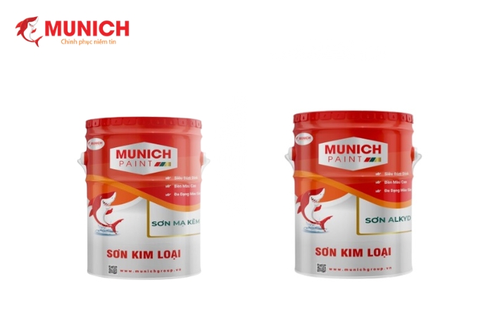 Bảng báo giá sơn kim loại mới nhất tại Munich Group