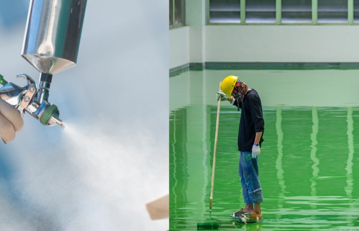 Cách phân biệt giữa sơn Epoxy và sơn Pu về độ bóng