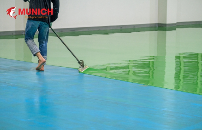 Quy trình thi công sơn Epoxy nhà xưởng